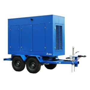 Дизельный генератор ТСС АД-60С-Т400-1РМ19 (2 ст. автоматизации, РПМ на прицепе)