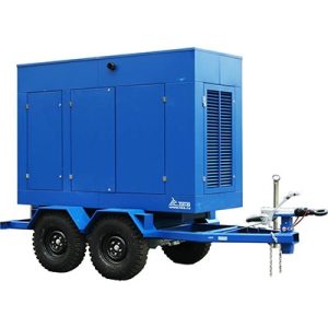 Дизельный генератор ТСС АД-40С-Т400-1РМ19 (2 ст. автоматизации, РПМ на прицепе)